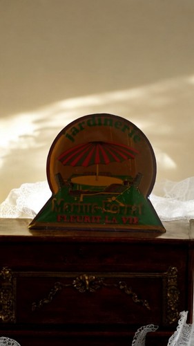 Plaque publicitaire ancienne