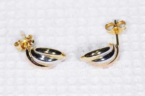 Boucles d oreilles en or - ---,