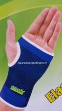 Bandage poignet et main , 1 bandage élastique poignet main ,taille unique bleu