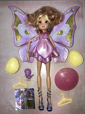 Rare ! Poupée vintage Winx Club Flora Glam Magic Enchantix 2007 Mattel bon état.