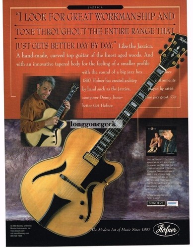 2002 hofner jazzica - 2002, electric