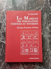 Graesse LES MARQUES DES PORCELAINES FAÏENCES POTERIES Édition de L'amateur 