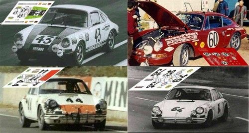 Stickers porsche 911 mans - s,