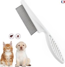 Peigne à puces pour chiens et chats - Peigne professionnel pour enlever les 