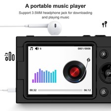 Portable 4K CCD Digital Camera WiFi Digital Video Camera 64MP 2.83 Inch Screen