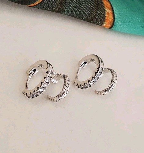 Anneaux argent sterling - en,