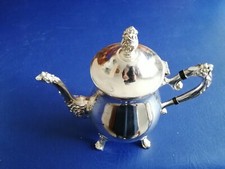 Théière métal argenté