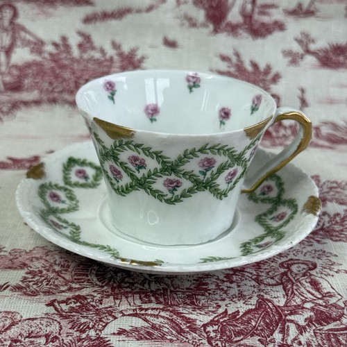Tasse soucoupe anciennes - tasse,