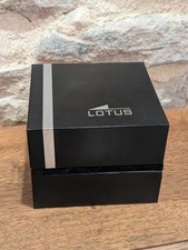 BOITE ECRIN POUR MONTRE LOTUS AVEC CERTIFICAT