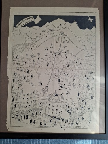 Dessin humour montagne samivel - dessin,