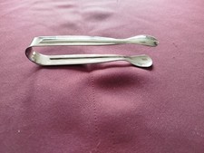 Pince à sucre ancienne Métal argenté Vintage