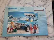 Playmobil Notice Instruction De Montage Playmobil 9281 Voiture Coffre De Toit 