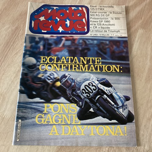 Magazine moto revue 1980 - revue, n°