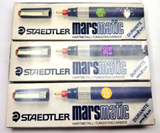 Stylos techniques STAEDTLER Mars matic 707 Duranite Profilm neufs -...