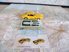 FORD Capri 2600 RV n°14 Monza 1973 Hachette SOLIDO  1/43