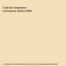 Code de l'urbanisme