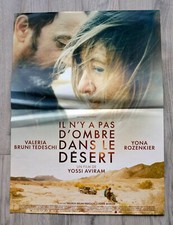 IL N'Y A PAS D'OMBRE DANS LE DESERT 2024 V. Bruni Tedeschi  Affiche cinéma 40x53