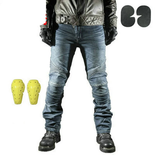Pantalon moto homme - de, jean