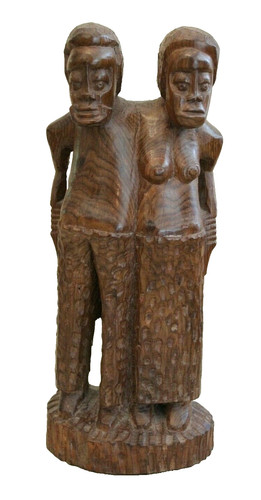 Sculpture statue bois - statue,