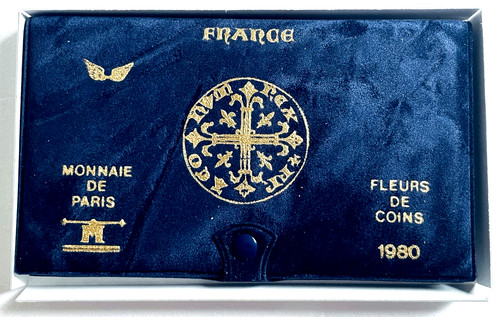 Coffret fdc 1980 monnaie - fdc,