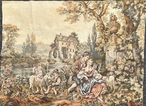 Vintage tapestry large wall - vintage,