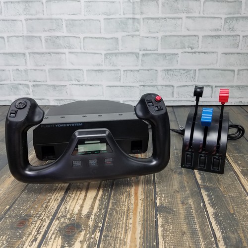 Logitech saitek flight yoke - logitech, g