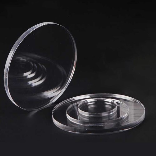 Verre acrylique plexiglas - plexiglas, rond