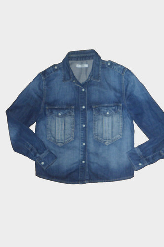 Mango veste blouson jeans - en,