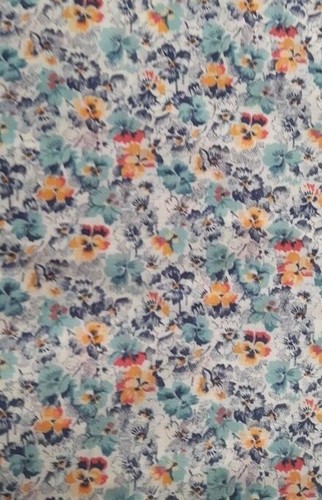 Coupon tissu coton motifs