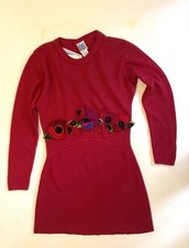 Pull Vintage Rouge -Laine Made