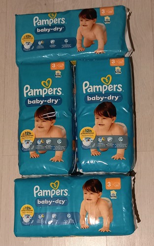 200 couches pampers baby - 200,