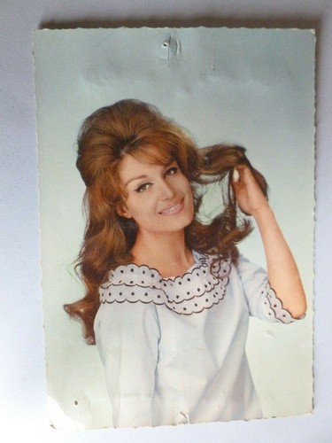 Dalida carte postale - dalida, couleur