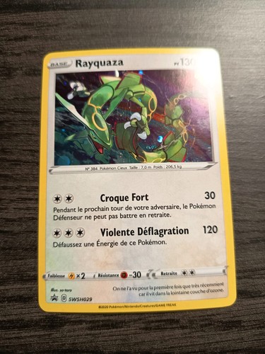 Carte pokémon rayquaza holo - carte,