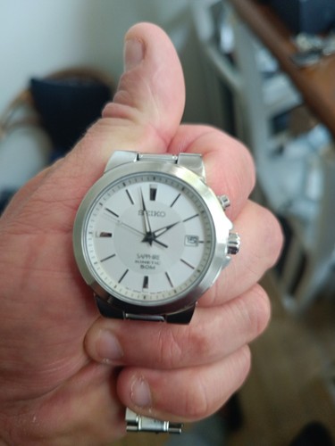 Seiko kinetic white - kinetic,