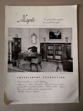 ▬► Publicité de 1959 - MAPLE Paris - spécialiste anglais du meuble de style 1303