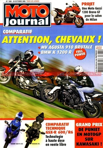 Moto journal 1684 yamaha - moto,