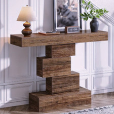 Console design en bois massif