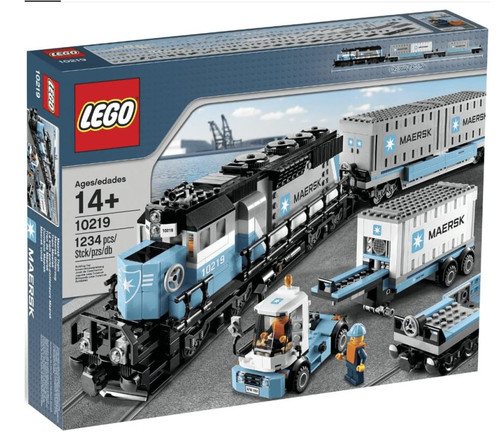 Lego 10219 maersk train - lego,