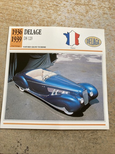 Delage 120 1936 1939 - delage,