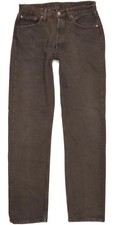 Levi's 501  Homme Gris Straight Regular  Jeans W31 L33 (105815)