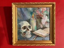 Ancienne huile sur toile du