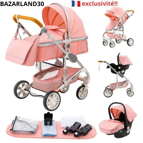 Poussette combinée 1 - combinée, 3