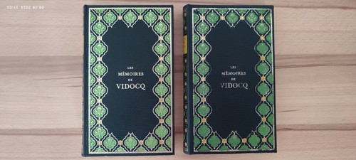 Memoires vidocq - memoires,