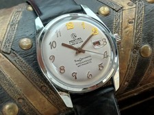 Montre ancienne mécanique homme MORTIMA chromée CAT C66 - NEUVE DE STOCK -N.O.S.