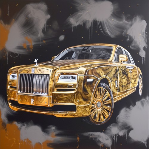 Tableau street art - 🚘💎,