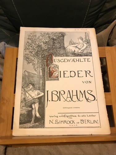 Brahms ausgewählte lieder - brahms,