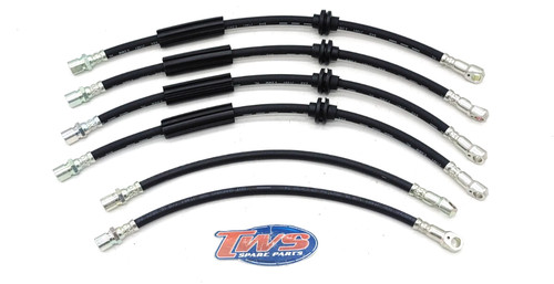 Set flexibles frein 4 - flexibles,