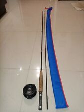 canne pêche à la mouche lamiglas 10,6 pieds modele GF126 USA, soie 6/7