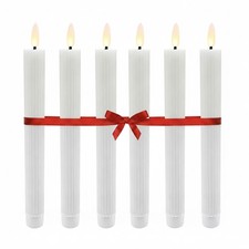 Lot de 6 bougies LED sans