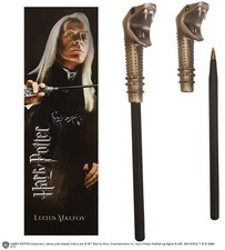 Harry Potter - Stylo baguette + marque-page Lucius Malfoy - Noble Collection